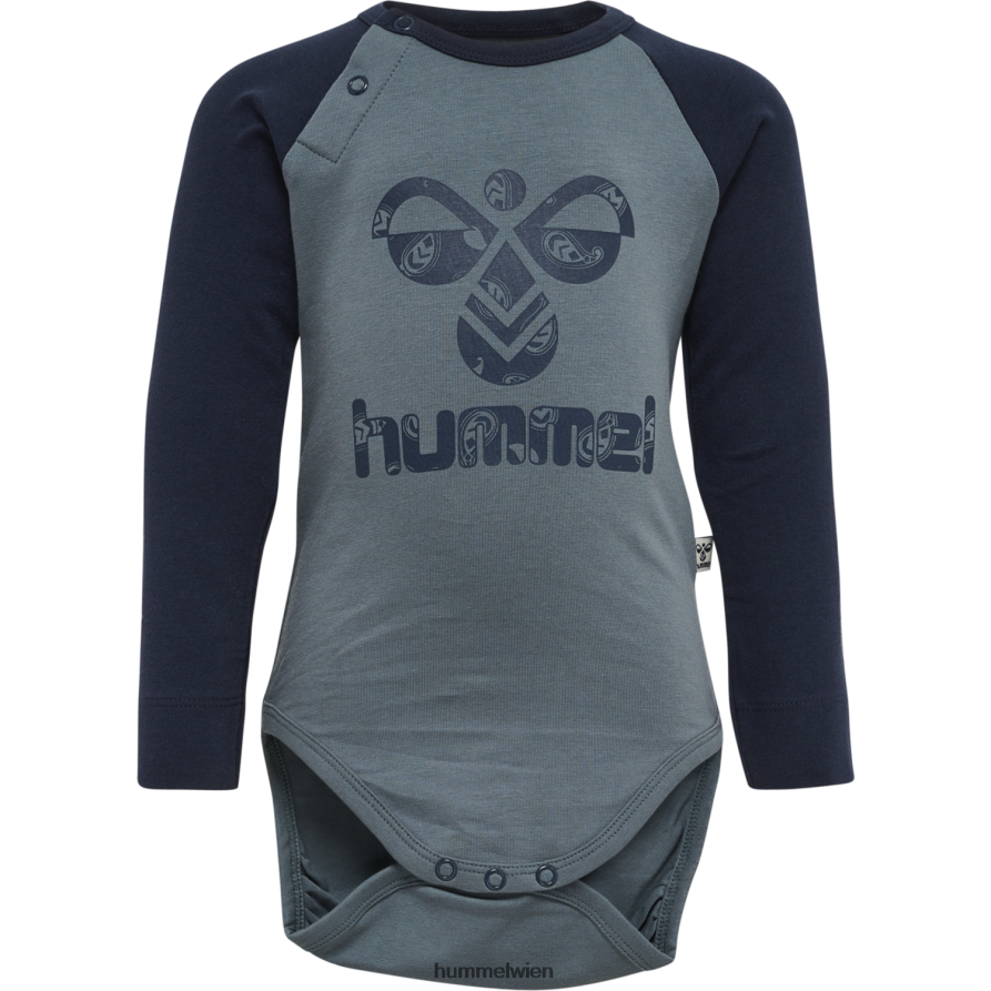 Hummel Kinder hmlmarcus Körper l/s 2FT6X84559 „Langarm-Body“