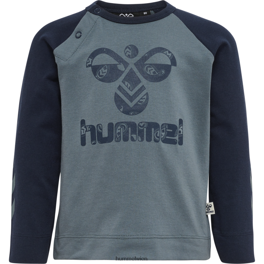 Hummel Kinder hmlmarcus T-Shirt l/s 2FT6X84528 \langärmliges T-Shirt\