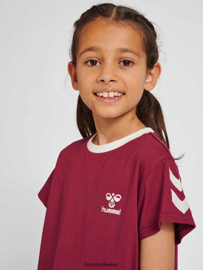 Hummel Kinder hmlmille T-Shirt-Kleid s/s 2FT6X85899 „T-Shirt-Kleid“
