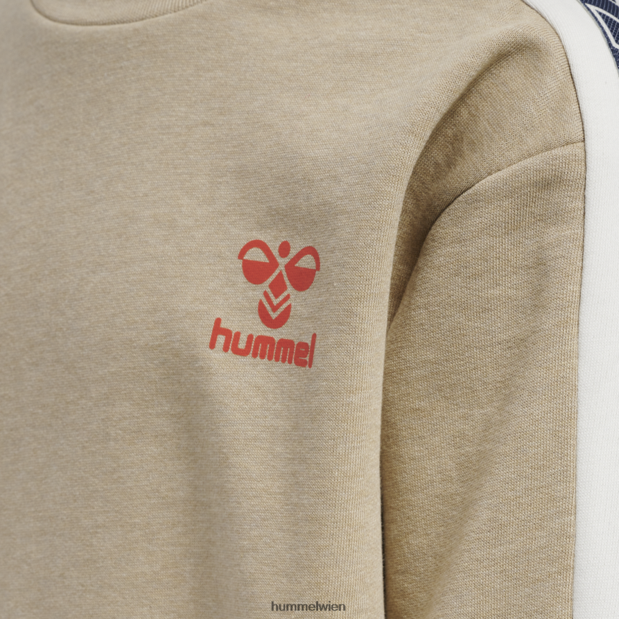 Hummel Kinder hmlmolte Crew-Anzug 2FT6X86299 „Set aus Sweatshirt und Jogginghose“