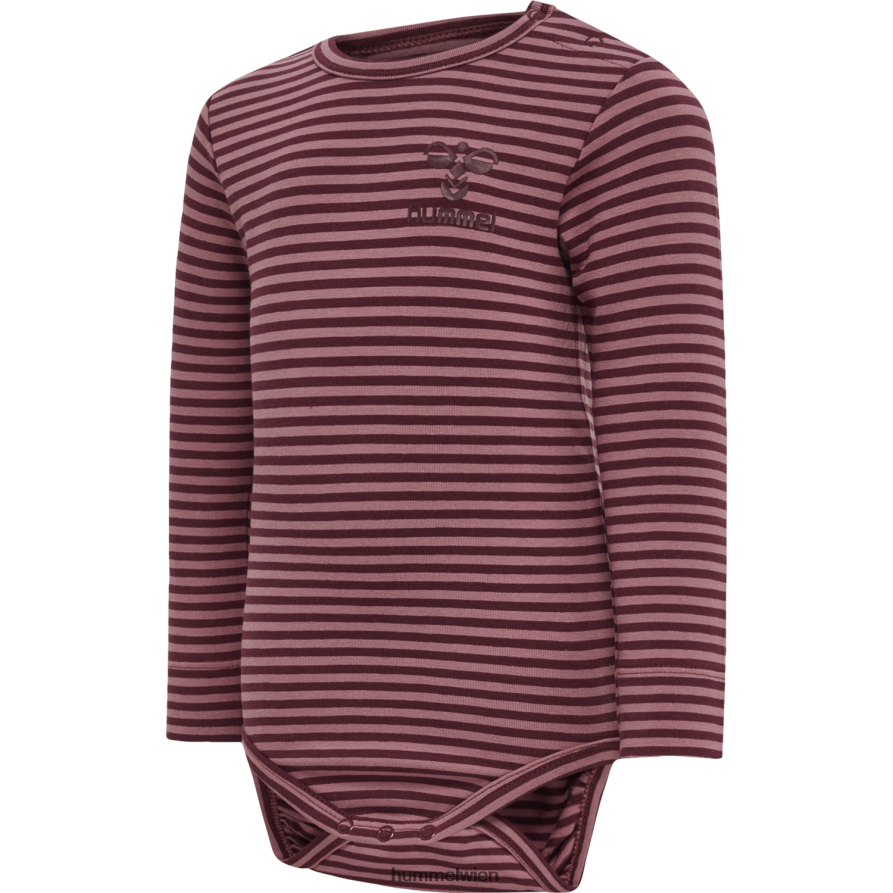Hummel Kinder hmlmulle Body l/s 2FT6X84245 „Langarm-Body“