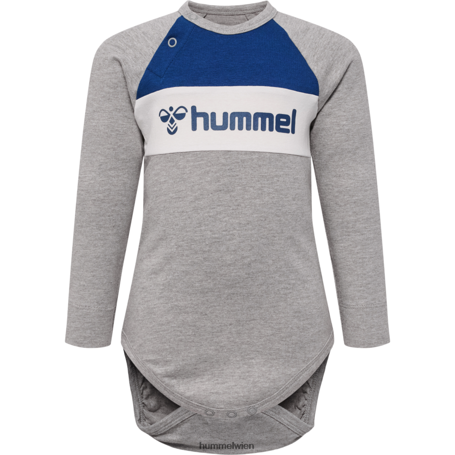 Hummel Kinder hmlmurphy Körper l/s 2FT6X84140 „Langarm-Body“