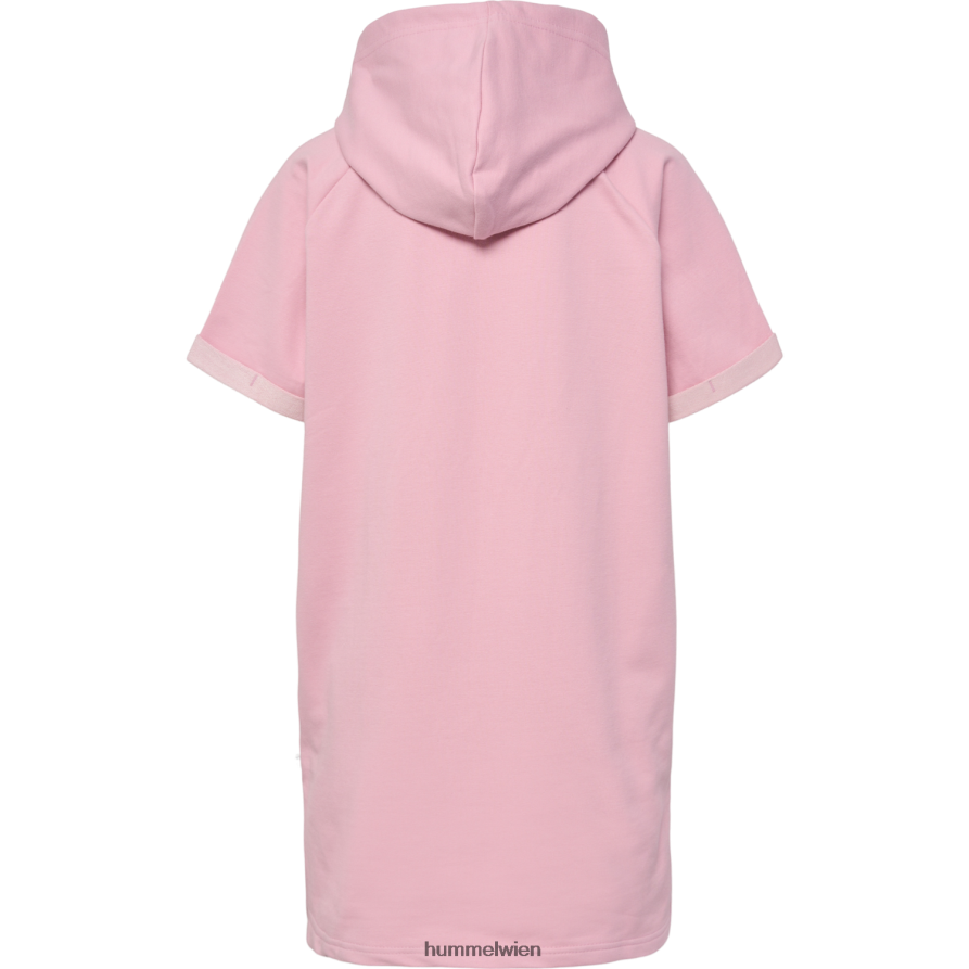 Hummel Kinder hmlnaja Kapuzenkleid s/s 2FT6X84763 „Hoodie-Kleid“