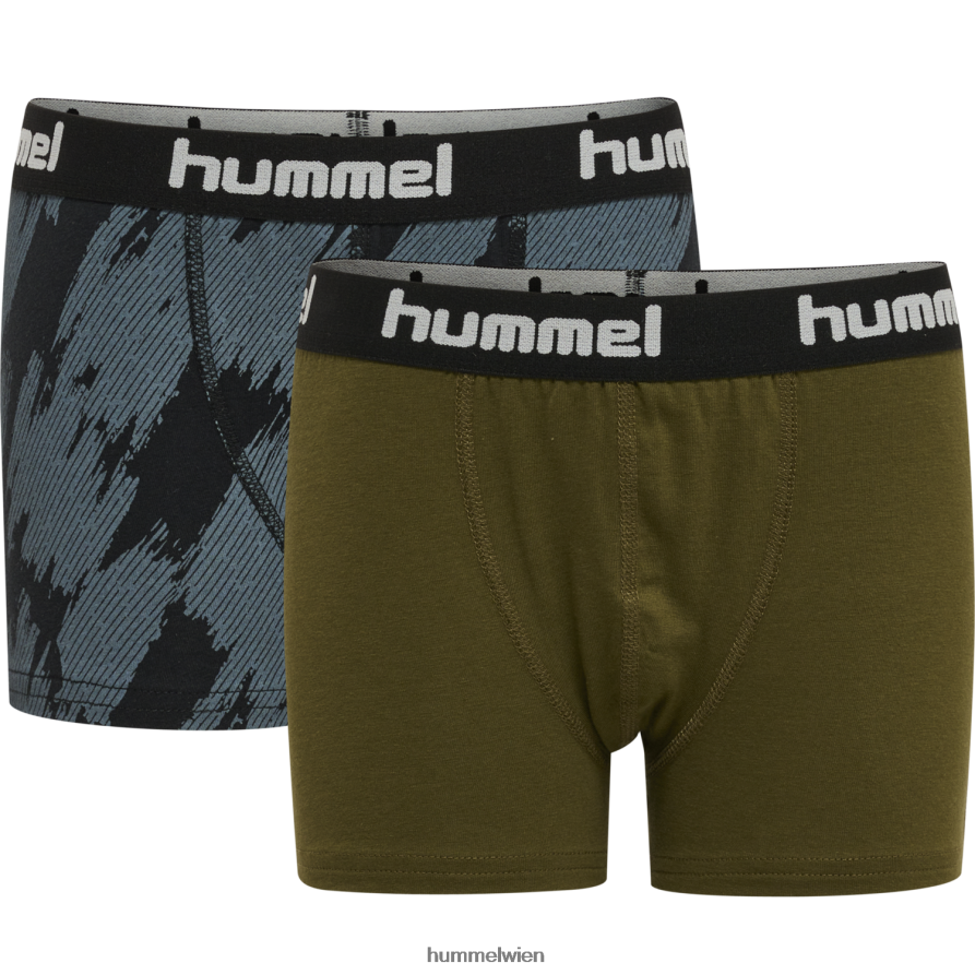 Hummel Kinder hmlnolan Boxershorts im 2er-Pack 2FT6X86013 „2er-Pack Boxershorts“