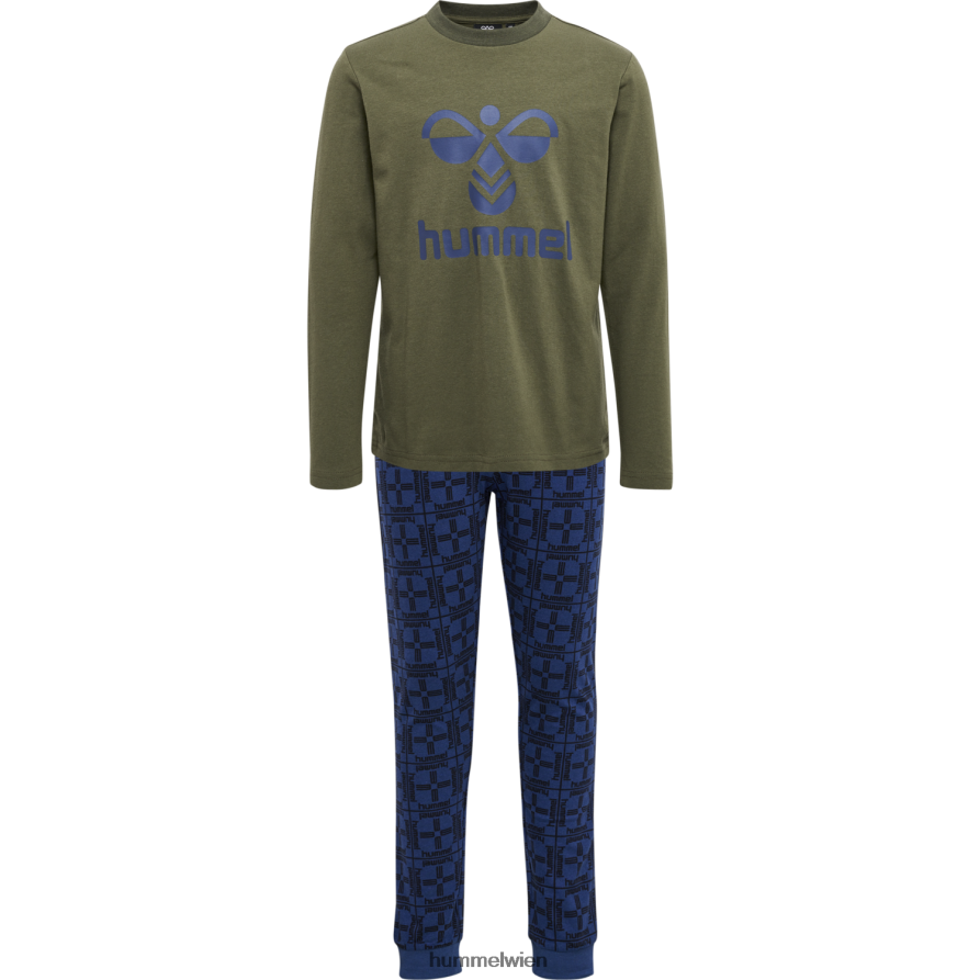 Hummel Kinder hmlnolan Nachtanzug 2FT6X85394 Nachthemd