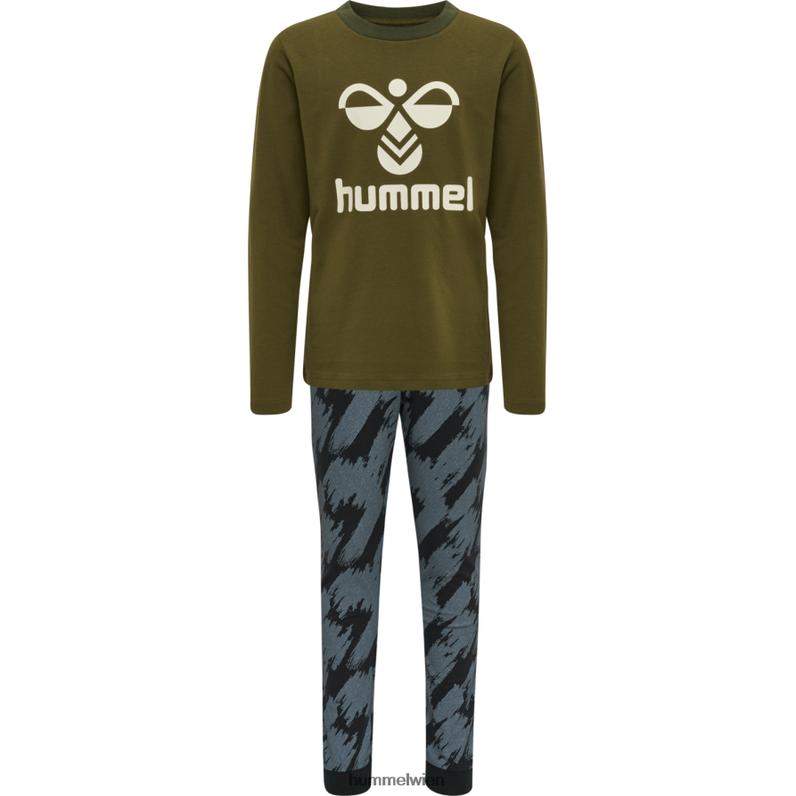 Hummel Kinder hmlnolan Nachtanzug 2FT6X85595 Nachthemd