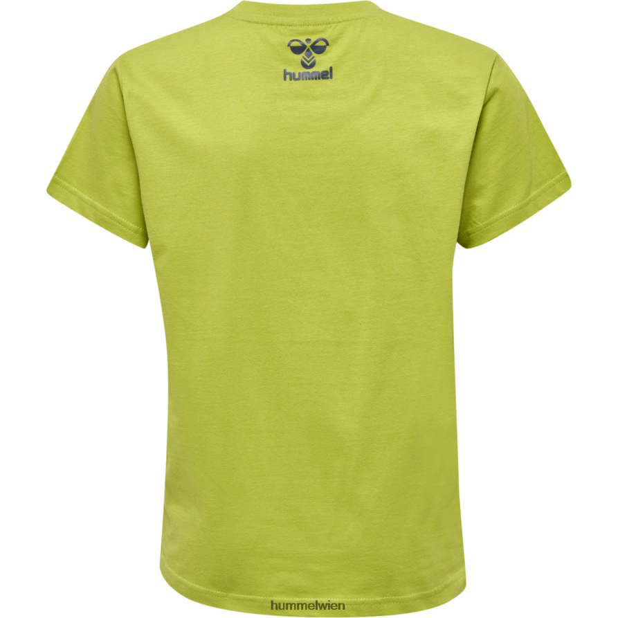 Hummel Kinder hmloffgrid Baumwolljersey s/s 2FT6X85684 „Kurzarmtrikot“