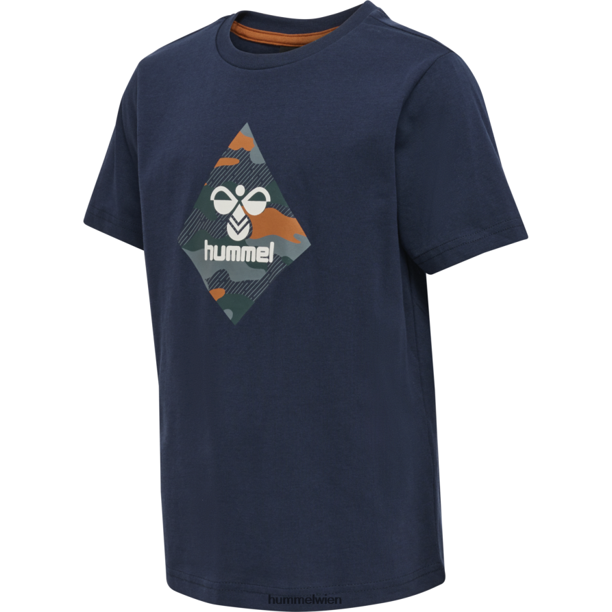 Hummel Kinder hmloliver T-Shirt s/s 2FT6X86003 „Kurzarm-T-Shirt“