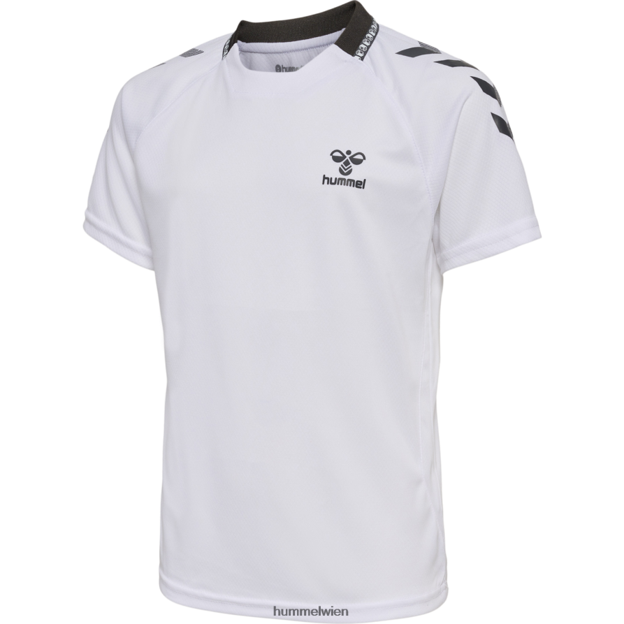 Hummel Kinder hmlongrid Poly Jersey s/s 2FT6X84949 „Kurzarmtrikot“