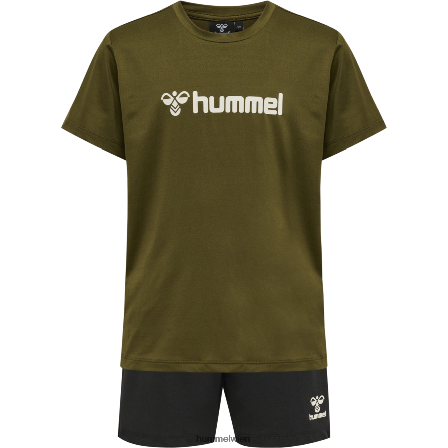 Hummel Kinder hmlplag Shorts-Set 2FT6X86094 „Shorts-Set“
