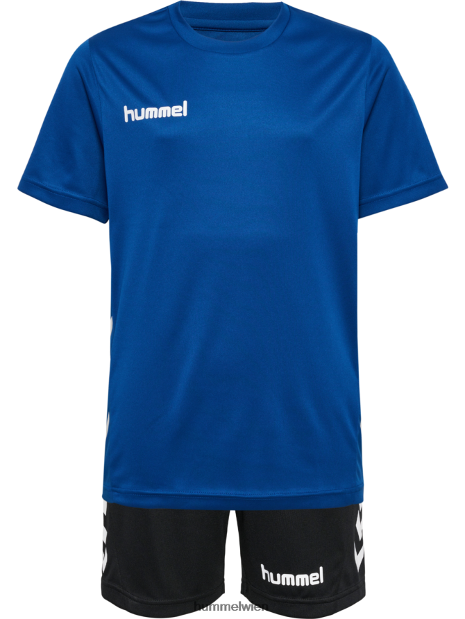 Hummel Kinder hmlpromo Duo-Set 2FT6X84652 „crew t-shirt und shorts set“