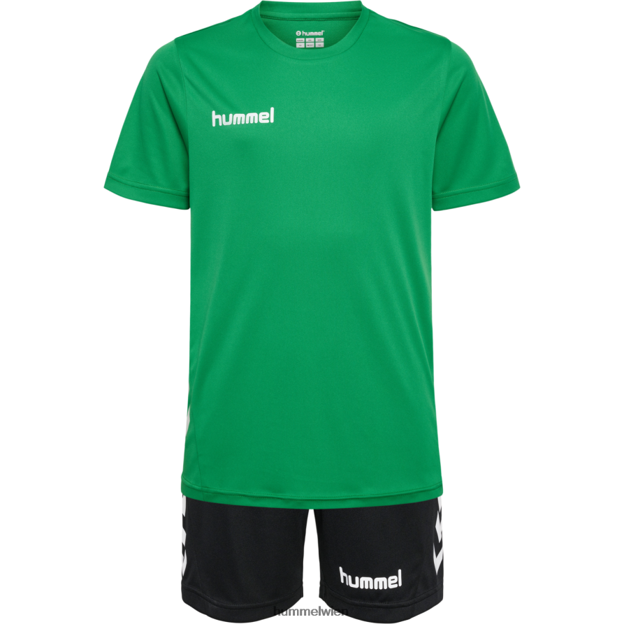 Hummel Kinder hmlpromo Duo-Set 2FT6X84966 „crew t-shirt und shorts set“