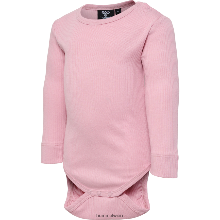 Hummel Kinder hmlrene Körper l/s 2FT6X84132 „gerippter Langarm-Body“