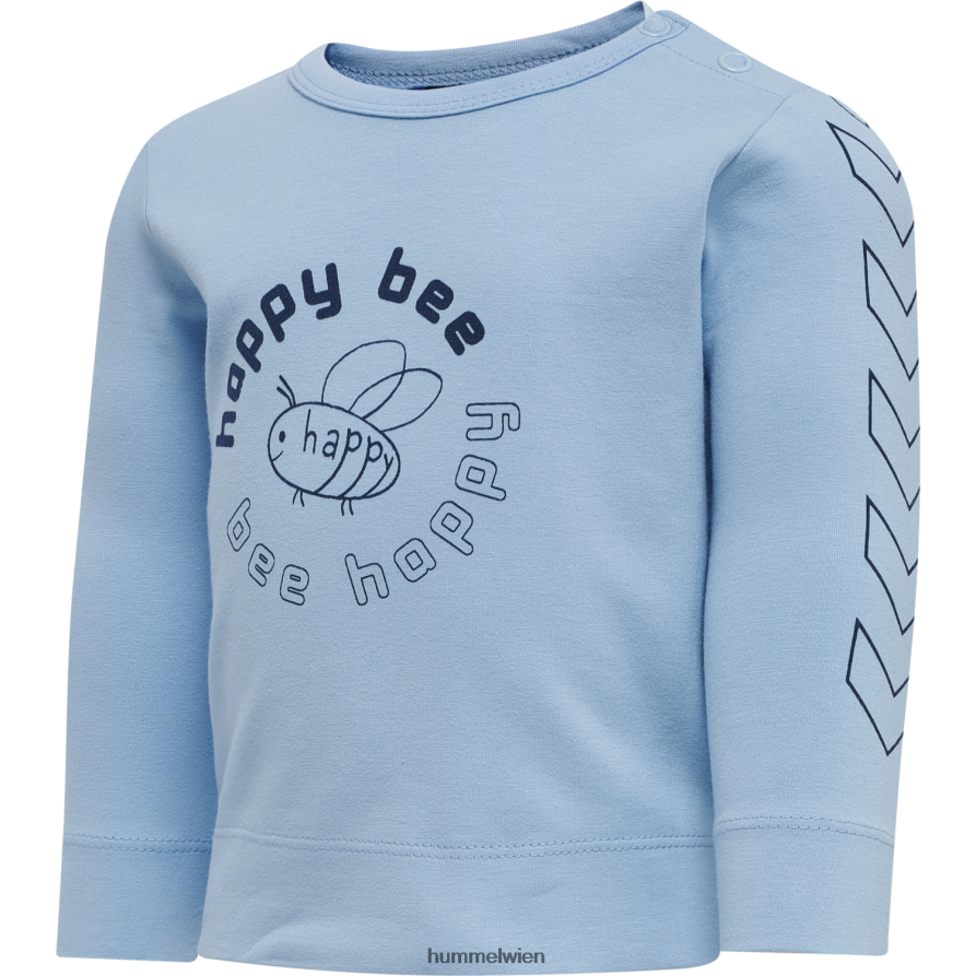 Hummel Kinder hmlrowen T-Shirt l/s 2FT6X84512 langärmliges T-Shirt