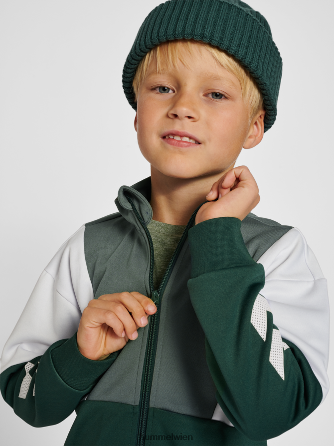 Hummel Kinder hmlruphus Reißverschlussjacke 2FT6X84702 „Farbblockjacke“