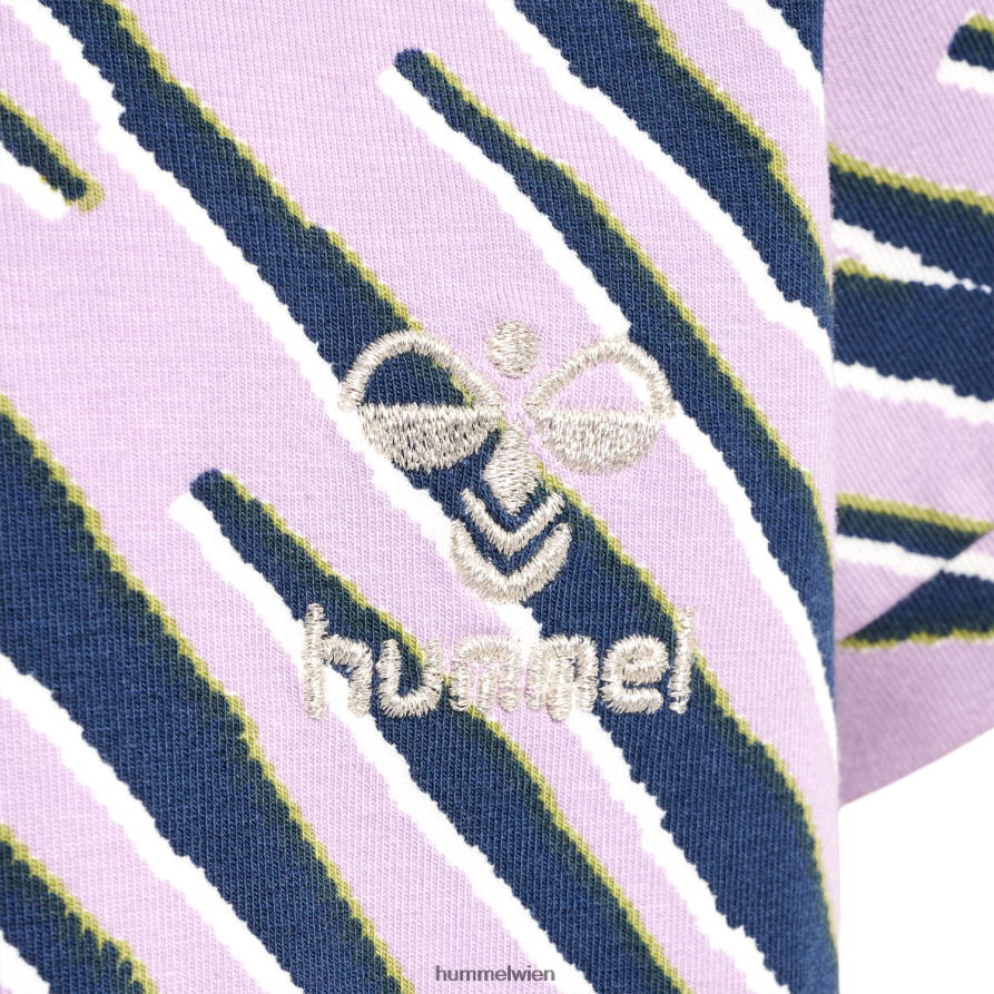 Hummel Kinder hmlrushy aop kleid s/s 2FT6X85724 \Kleid\