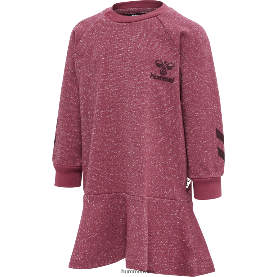 Hummel Kinder hmlsally Kleid l/s 2FT6X84284 „Kleid mit Kreisrock“