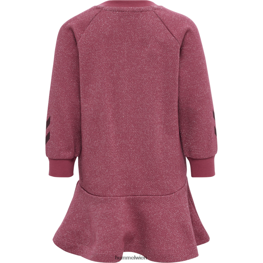 Hummel Kinder hmlsally Kleid l/s 2FT6X84284 „Kleid mit Kreisrock“