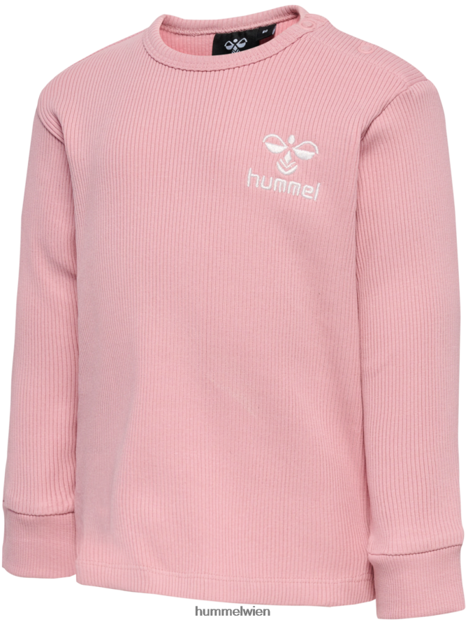 Hummel Kinder hmlsami T-Shirt l/s 2FT6X84157 „geripptes langärmeliges T-Shirt“