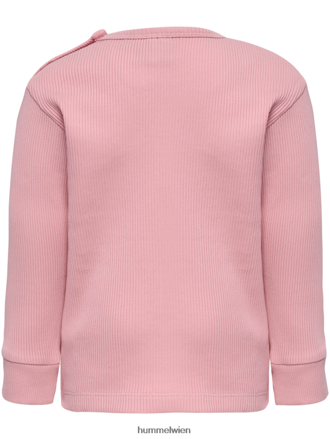 Hummel Kinder hmlsami T-Shirt l/s 2FT6X84157 „geripptes langärmeliges T-Shirt“