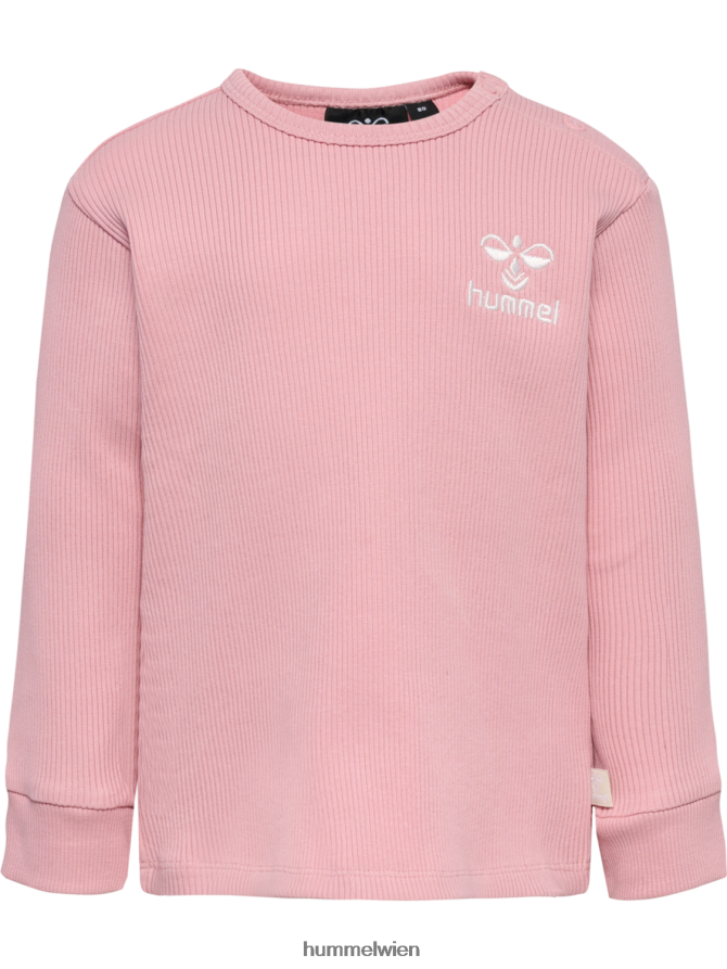 Hummel Kinder hmlsami T-Shirt l/s 2FT6X84157 „geripptes langärmeliges T-Shirt“