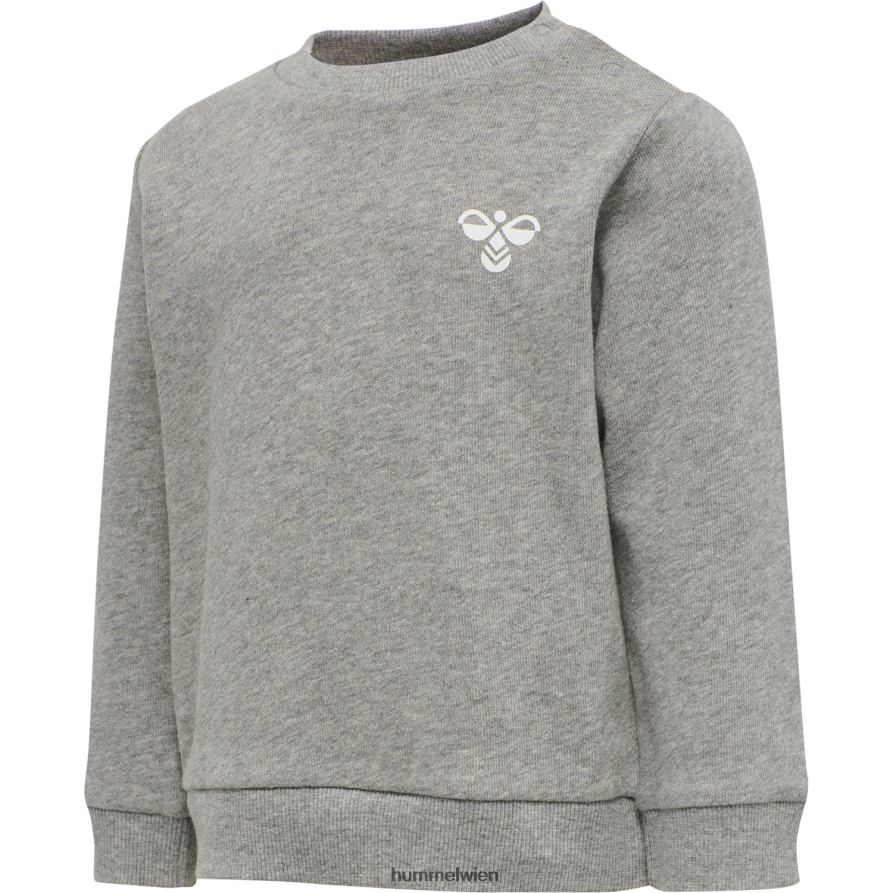 Hummel Kinder hmlsanto Crew-Anzug 2FT6X84608 „Trainingsanzug mit Rundhalsausschnitt“