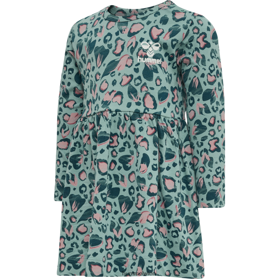 Hummel Kinder hmlsonja Kleid l/s 2FT6X84561 „Jersey-Kleid“