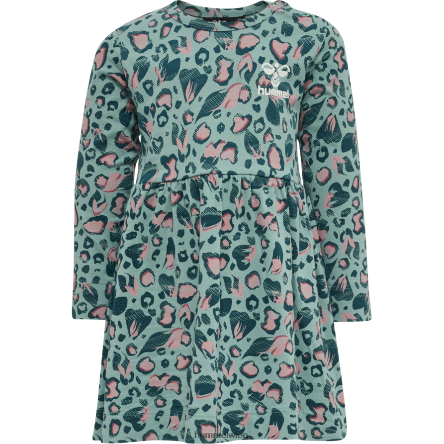 Hummel Kinder hmlsonja Kleid l/s 2FT6X84561 „Jersey-Kleid“