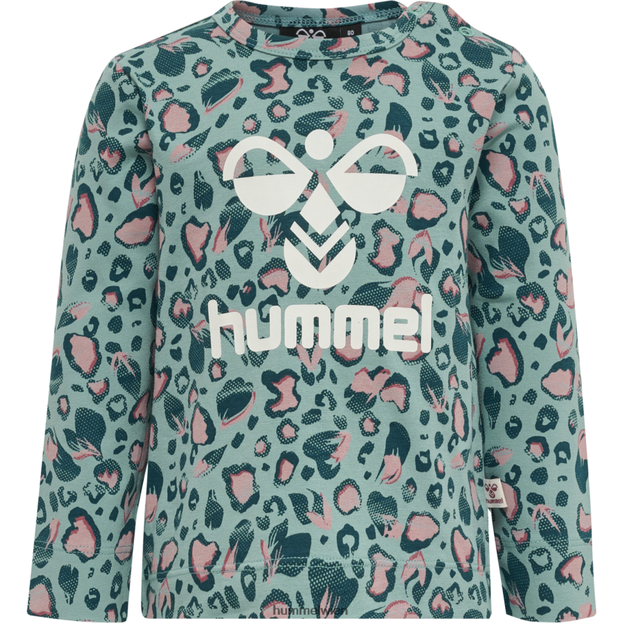Hummel Kinder hmlsonja T-Shirt l/s 2FT6X84294 \langärmliges T-Shirt\