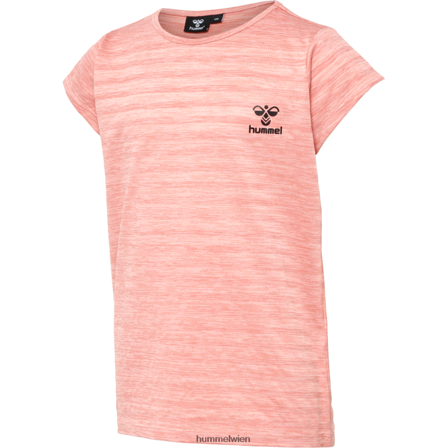 Hummel Kinder hmlsutkin T-Shirt s/s 2FT6X85612 gestreiftes T-Shirt