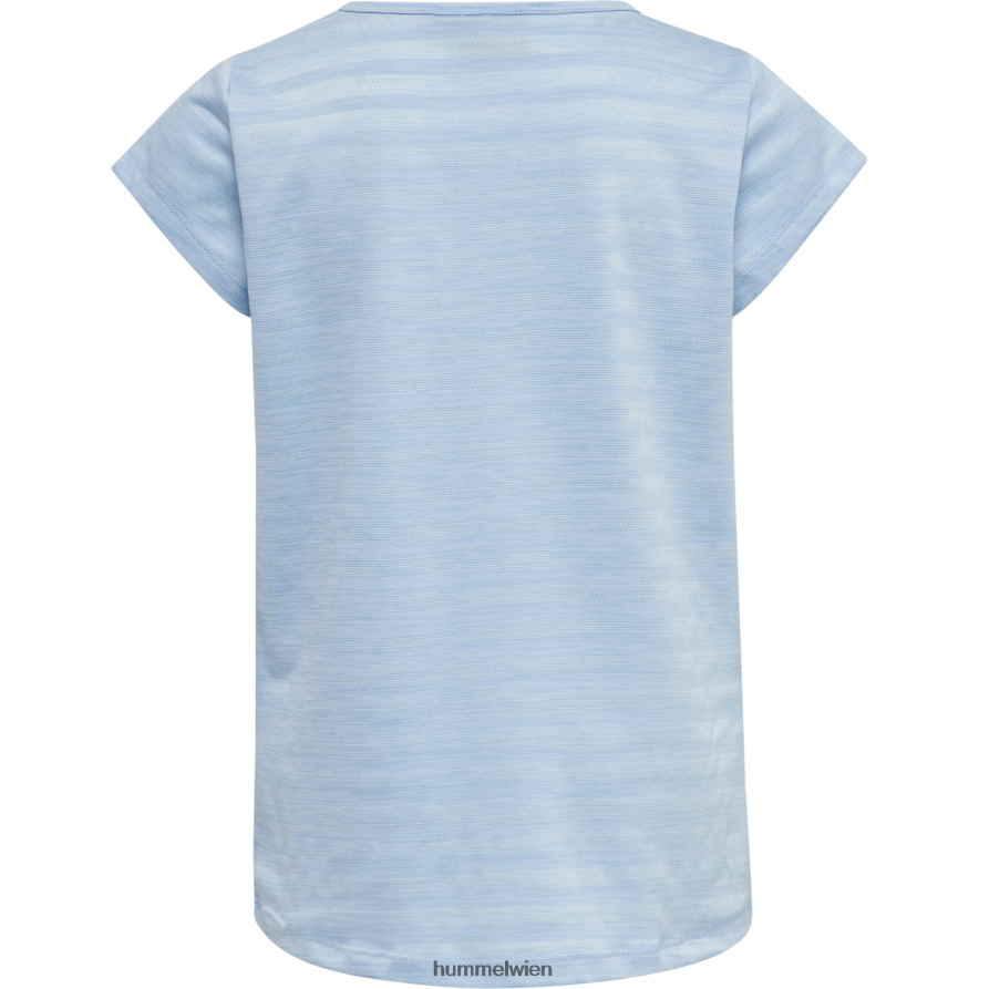 Hummel Kinder hmlsutkin T-Shirt s/s 2FT6X85614 \gestreiftes T-Shirt\