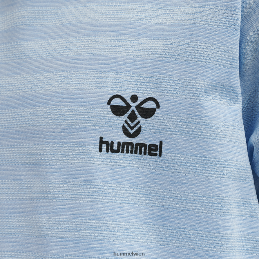 Hummel Kinder hmlsutkin T-Shirt s/s 2FT6X85614 \gestreiftes T-Shirt\