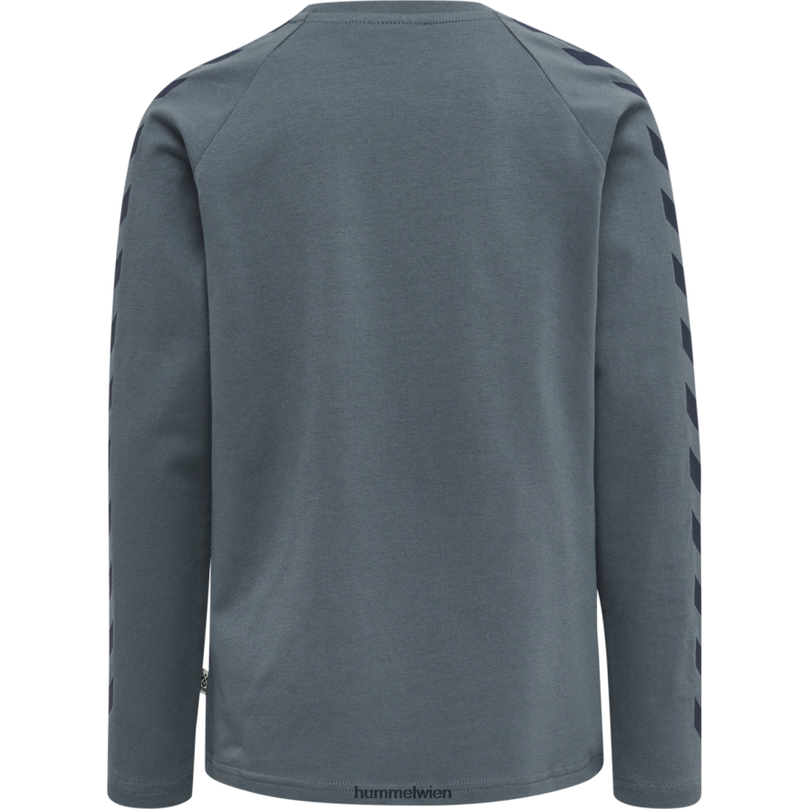 Hummel Kinder hmlt-shirt l/s 2FT6X86058 \langärmliges T-Shirt\