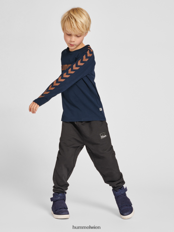 Hummel Kinder hmlt-shirt l/s 2FT6X86090 \langärmliges T-Shirt\