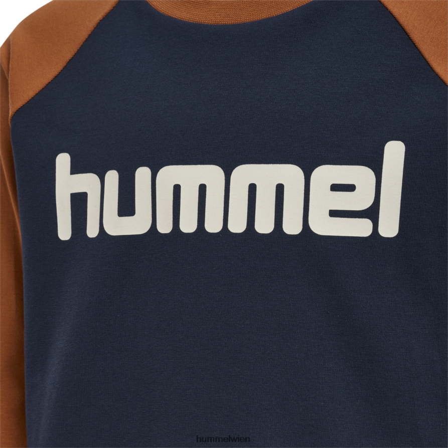 Hummel Kinder hmlt-shirt l/s 2FT6X86227 \langärmliges T-Shirt\