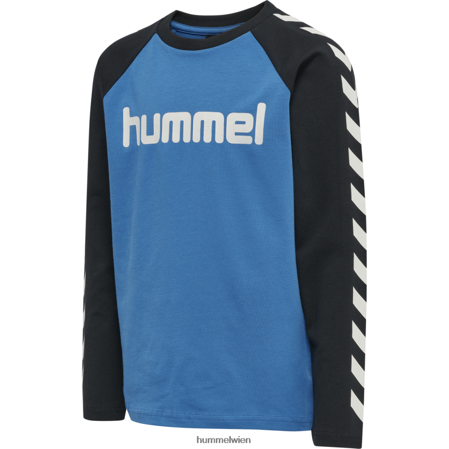 Hummel Kinder hmlt-shirt l/s 2FT6X86290 langärmliges T-Shirt