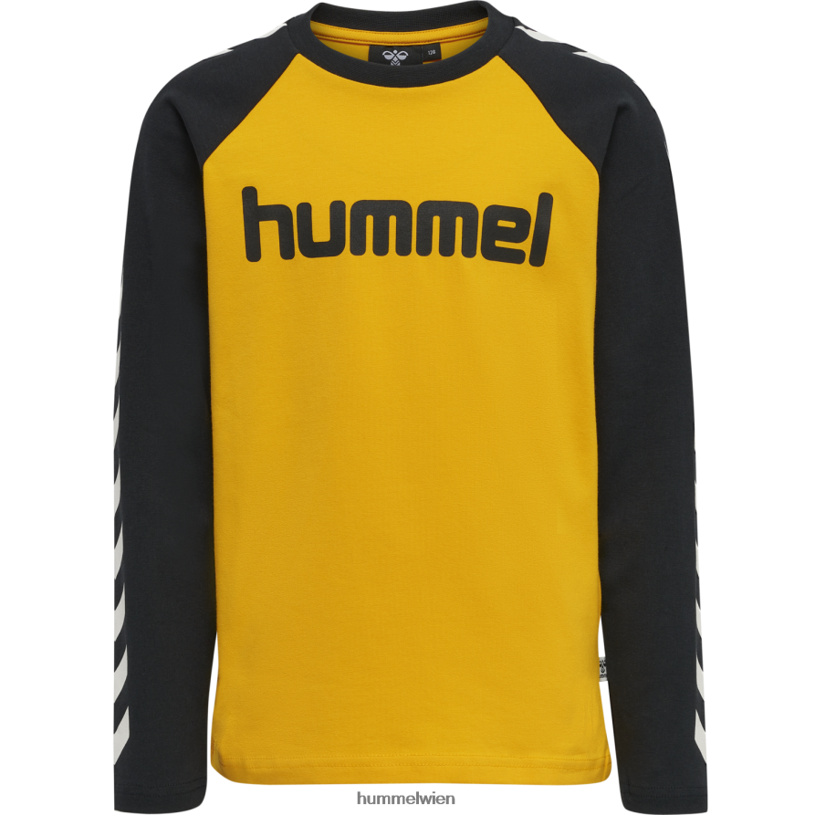 Hummel Kinder hmlt-shirt l/s 2FT6X86484 \langärmliges T-Shirt\