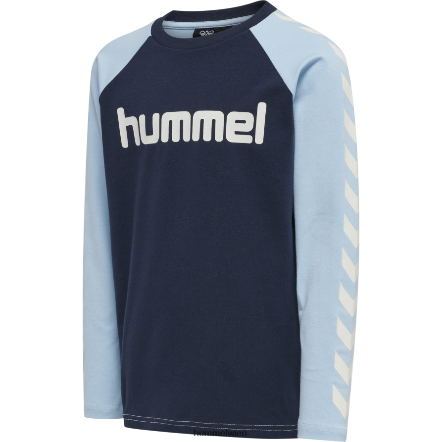 Hummel Kinder hmlt-shirt l/s 2FT6X86490 langärmliges T-Shirt