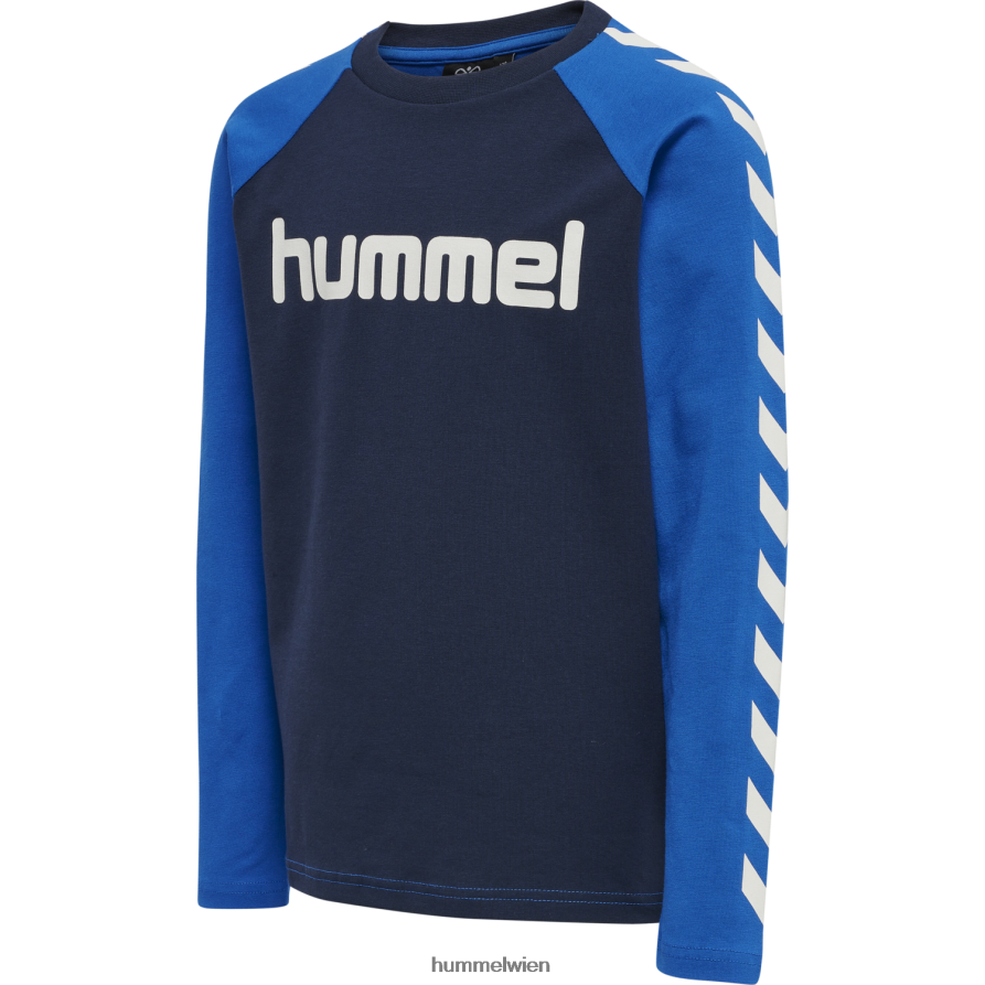 Hummel Kinder hmlt-shirt l/s 2FT6X86768 langärmliges T-Shirt