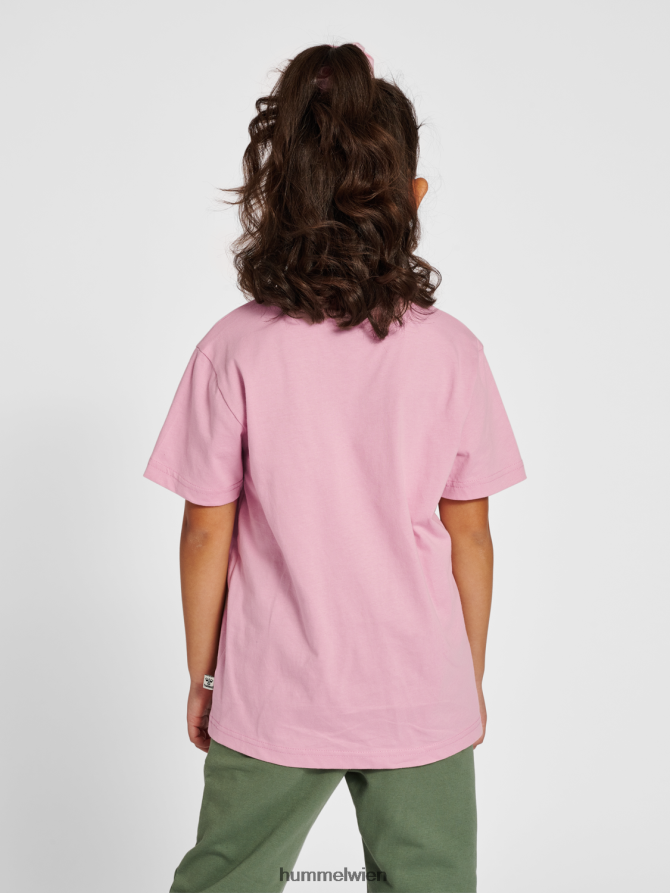 Hummel Kinder hmltres T-Shirt s/s 2FT6X85093 „T-Shirt mit kurzen Ärmeln“