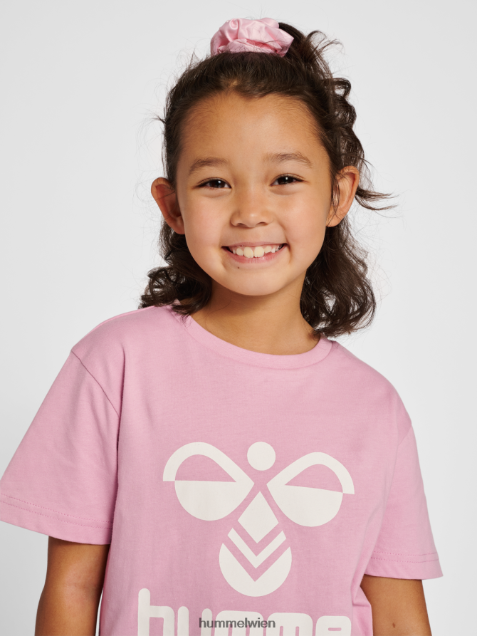 Hummel Kinder hmltres T-Shirt s/s 2FT6X85093 „T-Shirt mit kurzen Ärmeln“