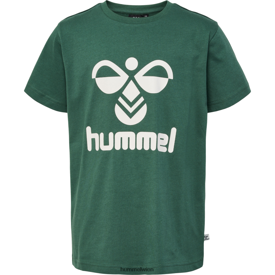 Hummel Kinder hmltres T-Shirt s/s 2FT6X85108 „T-Shirt mit kurzen Ärmeln“