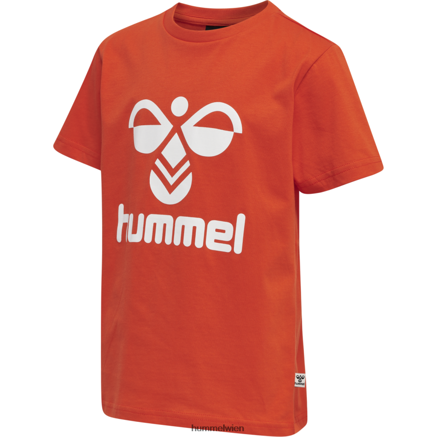 Hummel Kinder hmltres T-Shirt s/s 2FT6X86350 „T-Shirt mit kurzen Ärmeln“