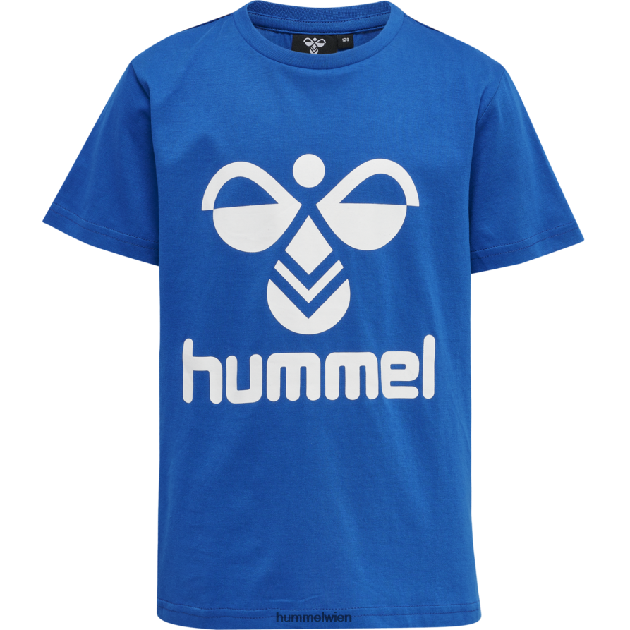 Hummel Kinder hmltres T-Shirt s/s 2FT6X86447 „T-Shirt mit kurzen Ärmeln“