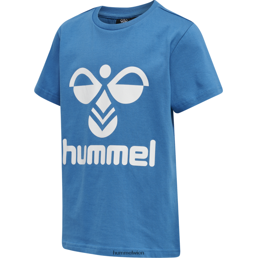 Hummel Kinder hmltres T-Shirt s/s 2FT6X86575 „T-Shirt mit kurzen Ärmeln“