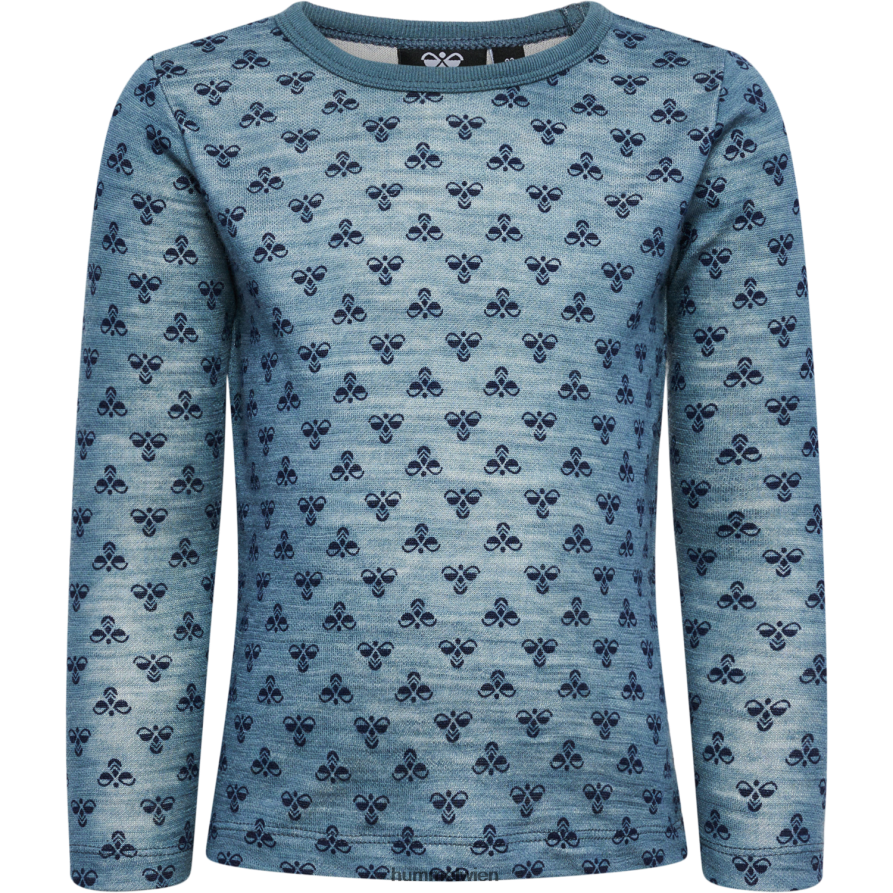 Hummel Kinder hmlvilmo T-Shirt l/s 2FT6X84318 \langärmliges T-Shirt\