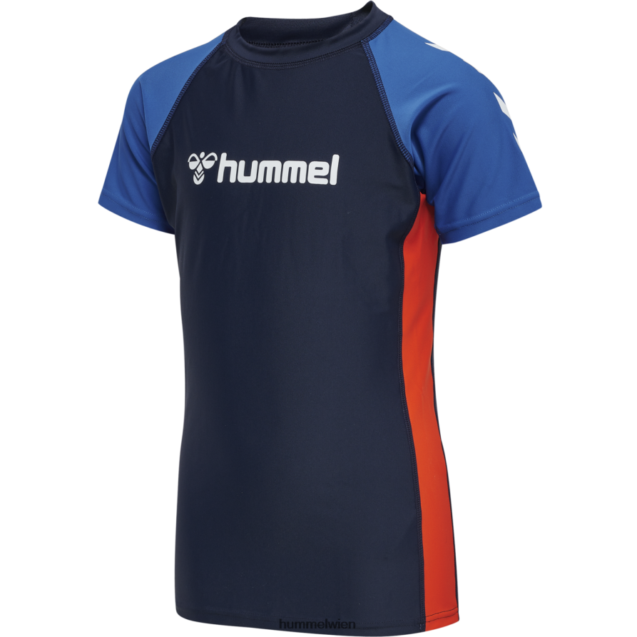 Hummel Kinder hmlzab Bade-T-Shirt s/s 2FT6X86404 „Schwimm-T-Shirt“
