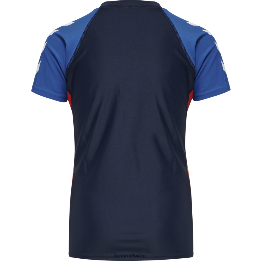 Hummel Kinder hmlzab Bade-T-Shirt s/s 2FT6X86404 „Schwimm-T-Shirt“