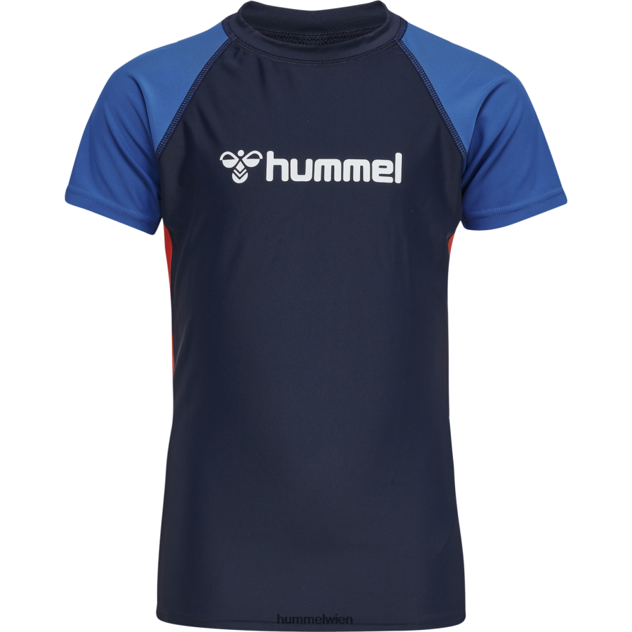 Hummel Kinder hmlzab Bade-T-Shirt s/s 2FT6X86404 „Schwimm-T-Shirt“