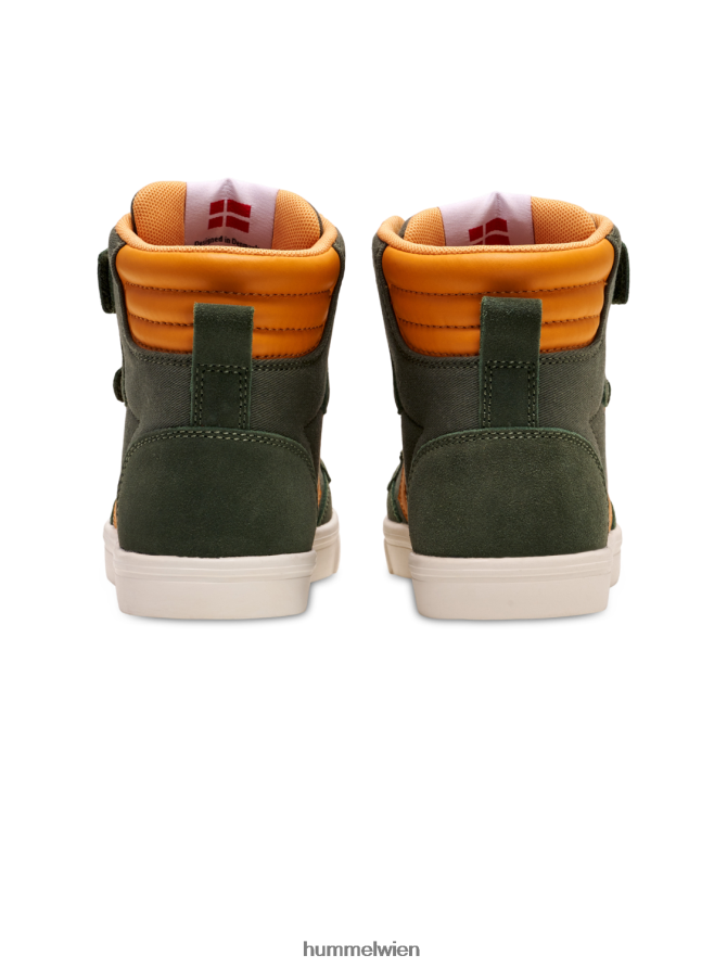 Hummel Kinder schlanker stadil high jr 2FT6X87077 „High-Top-Turnschuhe“